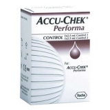 Accu-Chek Performa /Aviva Control,  kontrolní roztok 2x2,5 ml