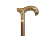  Dřevěná vycházková hůl s rukojetí tvaru T - unisex