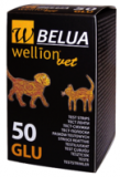 Glukózové testovací proužky WellionVet BELUA, 50ks
