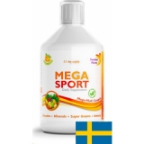 Swedish Nutra Mega Sport 500 ml (doplněk stravy pro sportovce) 