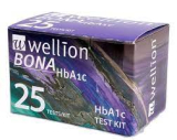 Testovacie prúžky Wellion BONA HbA1c, 25ks 