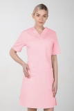 Dámské zdravotnické šaty M-076F, světle růžová