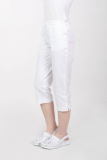 Dámské zdravotnické 3/4 kalhoty M-348B, bílá