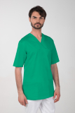 Pánská barevná zdravotnická košile M-074C, zelená