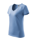 Dámské zdravotnické tričko s krátkým rukávem, nebeská modrá