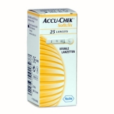 Accu-Chek Softclix Lancet 25, lancety do odběrového pera 1x25 ks