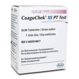 CoaguChek® XS (2x24 tests), Testovací proužky