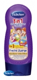 Bübchen Kids sprchovací gél, šampón a ošetrujúci balzam na vlasy 3v1 Malí šibali
