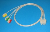EKG kabel PD-M-HP L-100 do monitoru KAD (system HP)