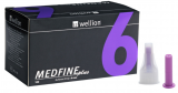 Jehla Wellion Medfine plus Penneedles 6 mm, 100ks