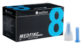 Jehla Wellion Medfine plus Penneedles 8 mm, 100ks