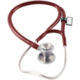 MDF 797 Classic Cardiology™ Stainless Steel Dual Head - Burgundy