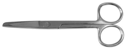 Nůžky rovné, hrotnato-tupé 15 cm