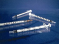Injekční stříkačka 1 ml bez jehly Tuberkulin 