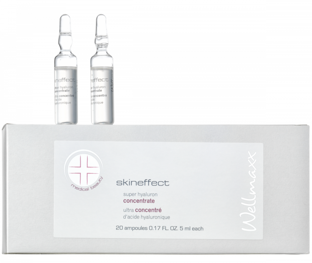 Wellmaxx Skineffect Ampule 4násobí kyseliny hyaluronové 20ks x 5ml 