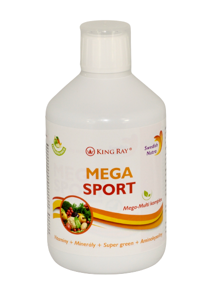 Swedish Nutra Mega Sport 500 ml (doplněk stravy pro sportovce) 