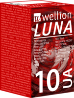 Testovací proužky Wellion LUNA UA, 10ks 