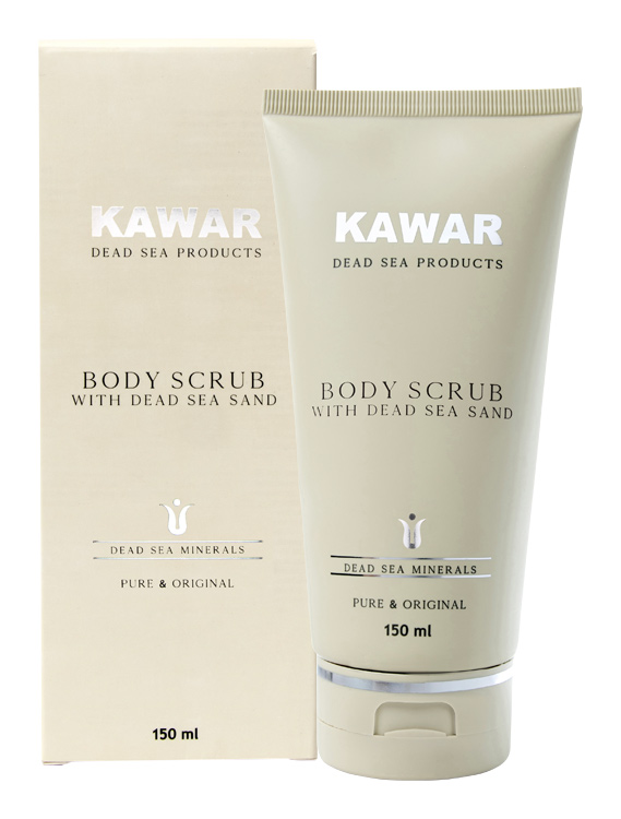 Kawar Tělový peeling s minerály z Mrtvého moře 150ml
