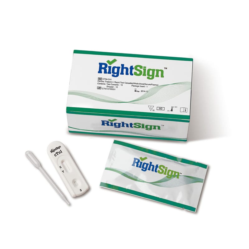 Rychlotest Troponin, 10 testů