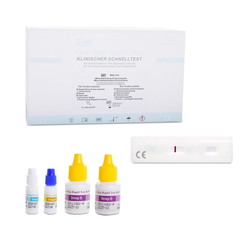 Rychlotest Strep B, 20 testů