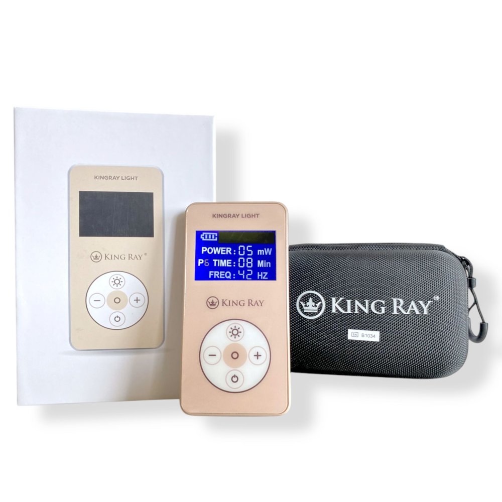 Kingray Light se 2 červenými laserovými kablíky