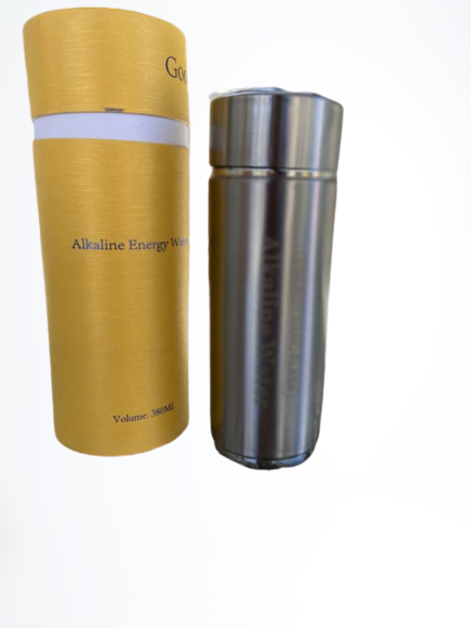 Pohár na alkalickou vodu, stříbrný, 290ml 