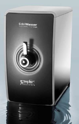 Edel Wasser: 5 stupňový systém čištění vody: Černý
