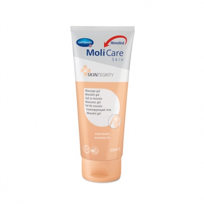 MoliCare / Menalind® Masážní gel 200 ml, s panthenolem a mandlovým olejem
