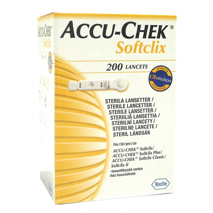 Accu-Chek Softclix Lancet 200, lancety do odběrového pera 1x200 ks