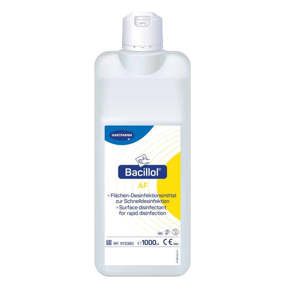 Bacillol® AF, 500 ml - Alkoholový přípravek na rychlou dezinfekci ploch (128797)