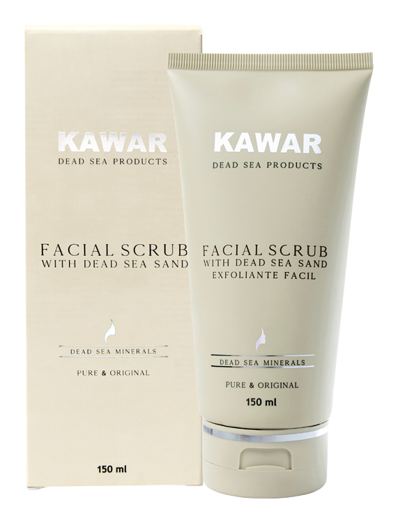 Kawar Peeling na obličej s minerály z Mrtvého moře 150ml