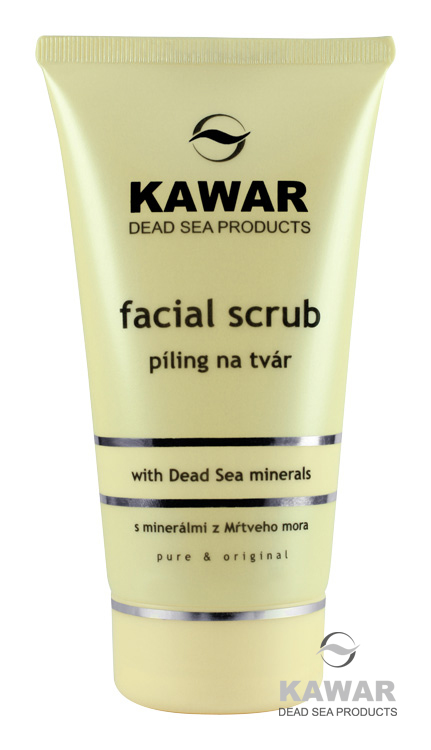 Kawar Peeling na obličej s minerály z Mrtvého moře 150ml