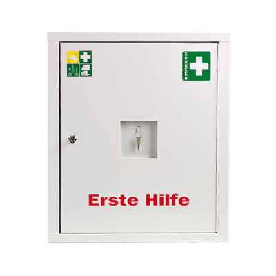 Lékárnička EUROSAFE - ocelová skříňka bez náplně, bílá