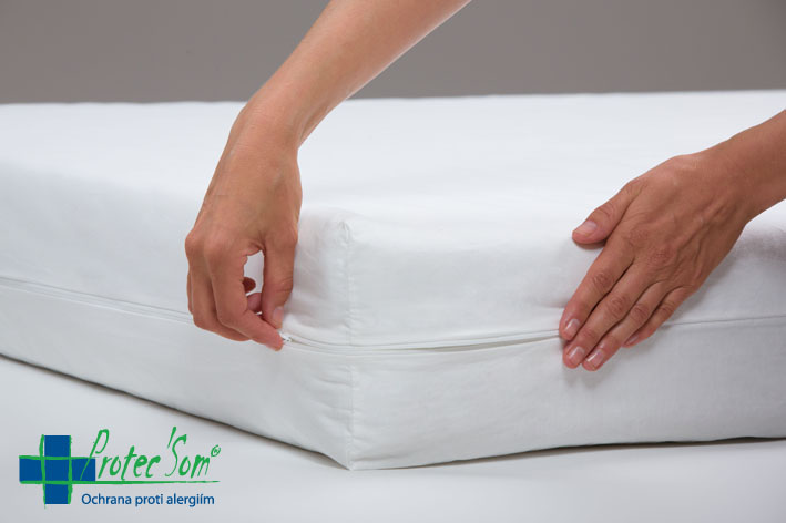 Protiroztočový povlak na matrac ProtecSom 100% bavlna