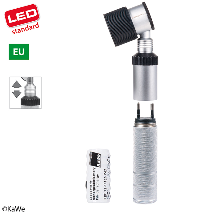 Kawe Dermatoskop Eurolight D30 LED 3,5 V Nabíjanie v el. zásuvke 230 V