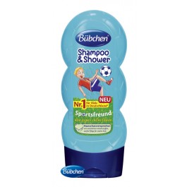 Bübchen Kids šampón a sprchovací gél 2v1 Malý fotbalista 230ml