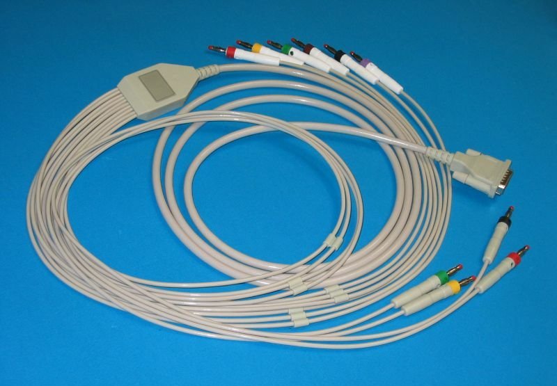 EKG kabel KT-10/0-4/10-Rd/50K do monitoru GE Hellige - Microsmart Mac