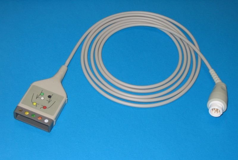 EKG kabel KAD-5/1-42a do monitoru Agilent, Mindray, HP, Philips,
