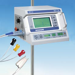 Anaesthesia monitor BIO-3A ECG and SpO2-Monitoring 