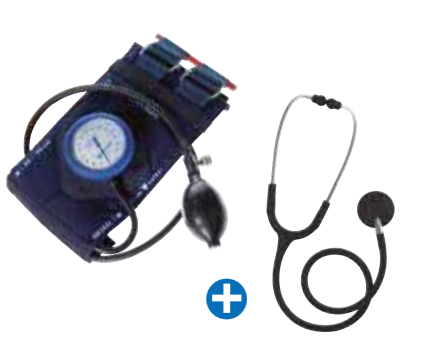 Tlakoměr krve Spengler, Hopital blood  pressure kit - M manžeta + fonendoskop
