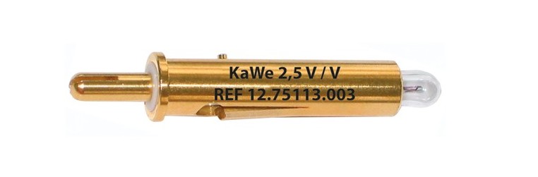 KaWe vakuová žárovka 2,5V (12.75113.003), 6ks
