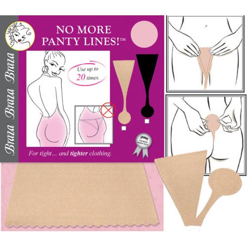 Braza - NO MORE PANTY LINES, samodržící kalhotky (6010-26)