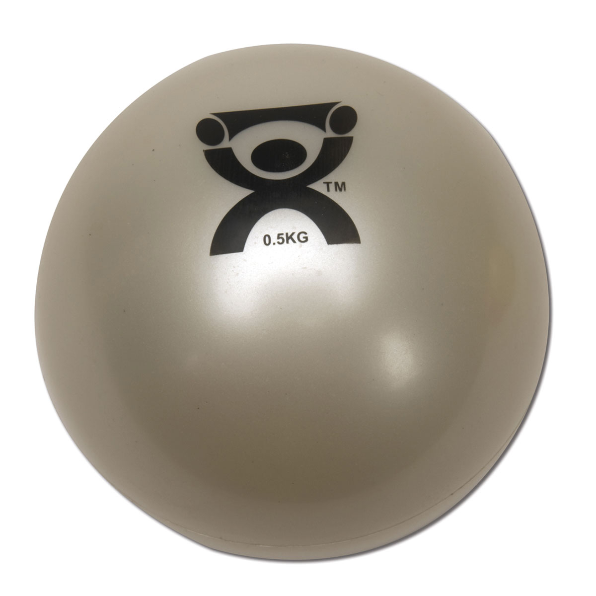 CanDo Posilovací míč - 0,5kg, béžová