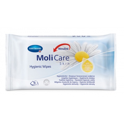 MoliCare / Menalind® Skin Hygienické obrúsky, 10 ks