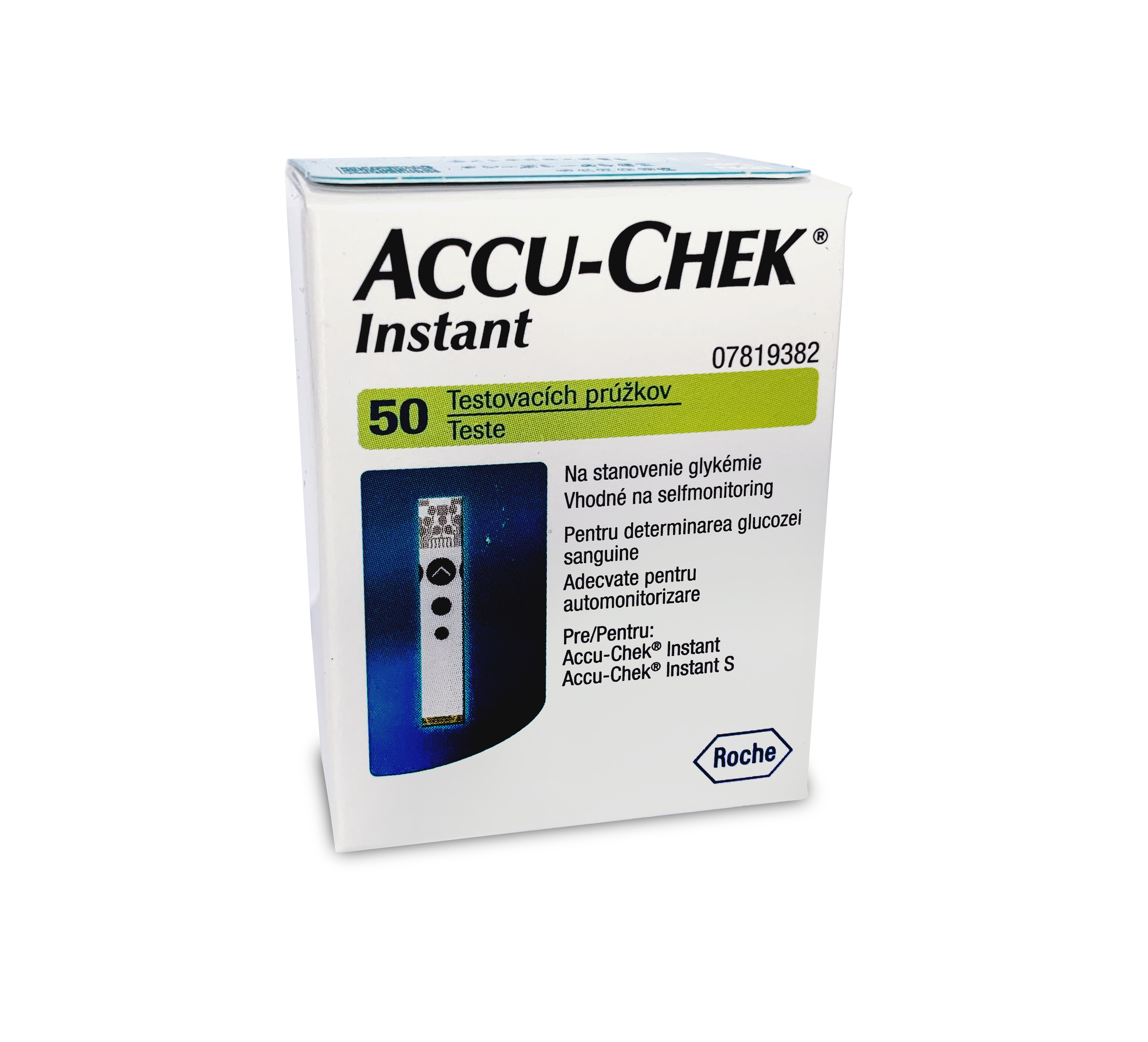 Testovacie prúžky Accu-Chek® Instant 1x50 kusov