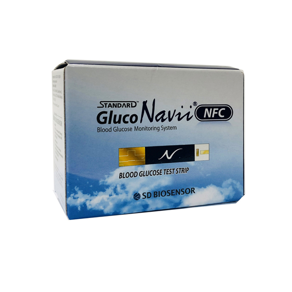 Proužky STANDARD GlucoNavii NFC Test strips (2x25 ks) 