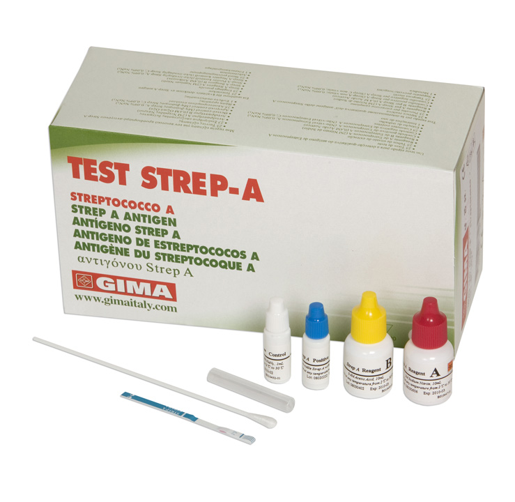 STREP-A TEST - proužky 25 ks