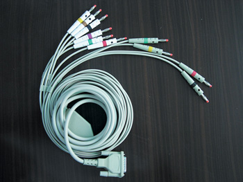 EKG kabel kompatibilní s většinou EKG přístroji